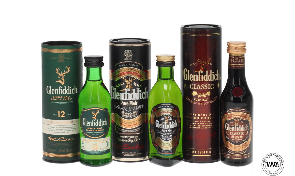 Glenfiddich Whisky Miniatures