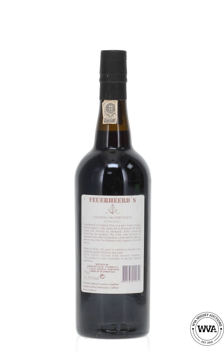 Porto Feuerheerd's Colheita 1982