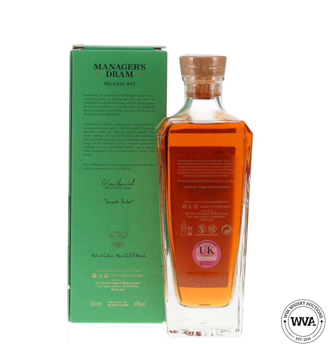 Glenturret Manager's Dram 2023 - Release No.3