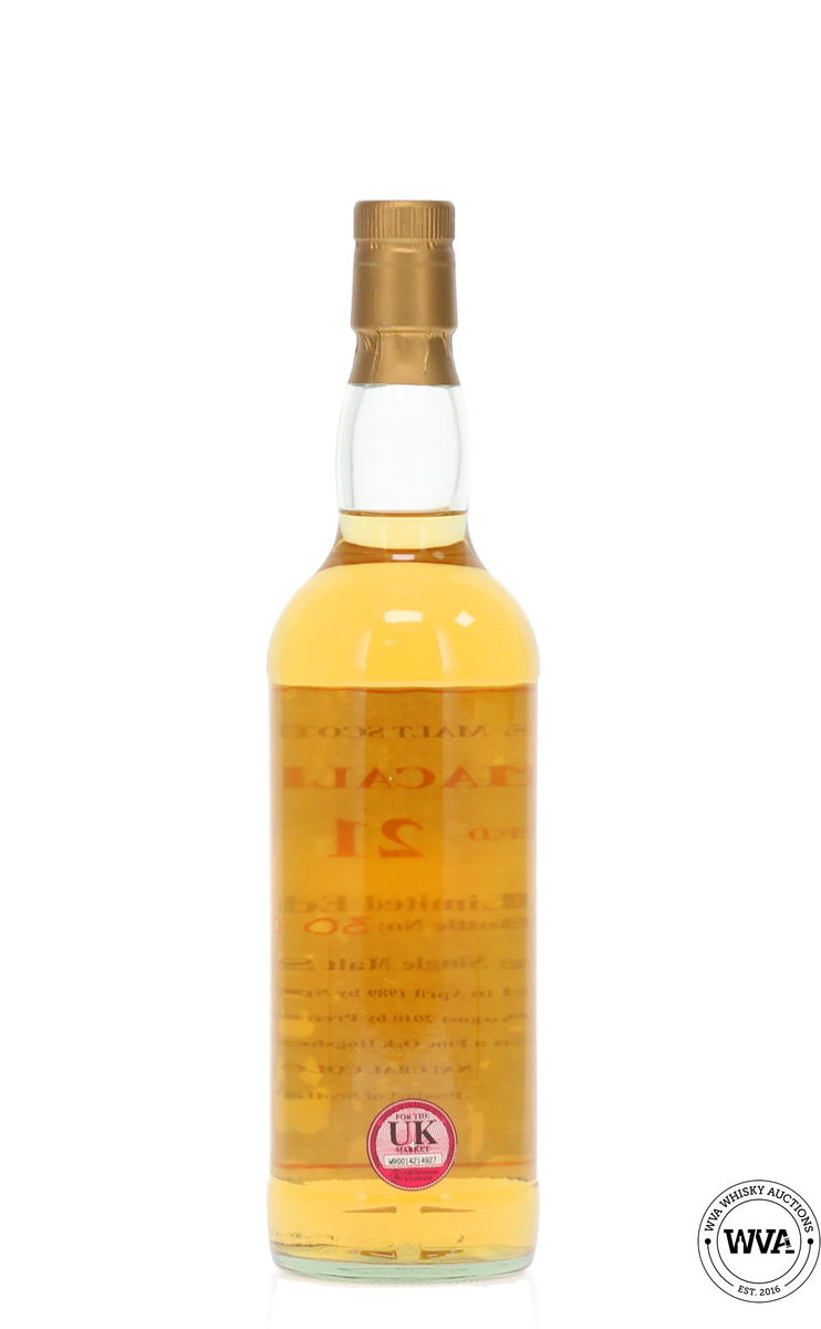 Macallan 21 Year Old 1989 - Premier Bond Company #6651