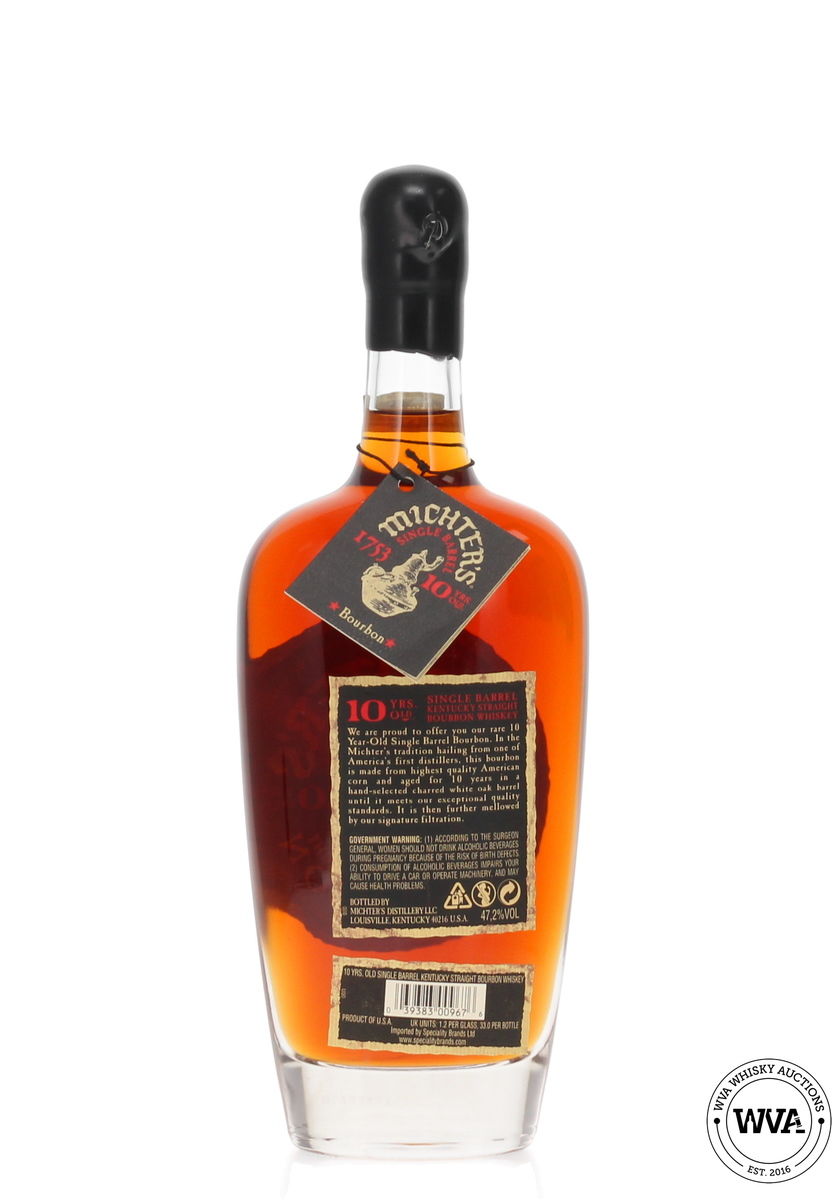 Michter's 10 Year Old Single Barrel Kentucky Straight Bourbon