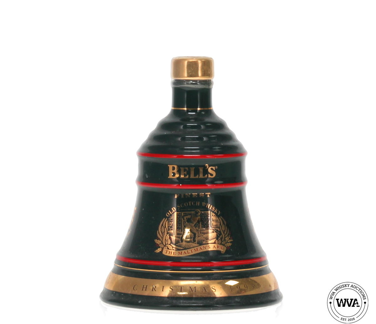 Bells Wade Decanter - Christmas 1993