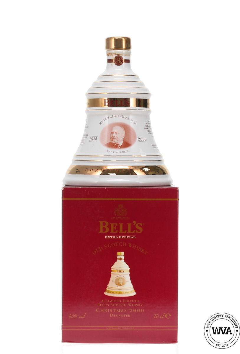 Bells Wade Decanter - Christmas 2000