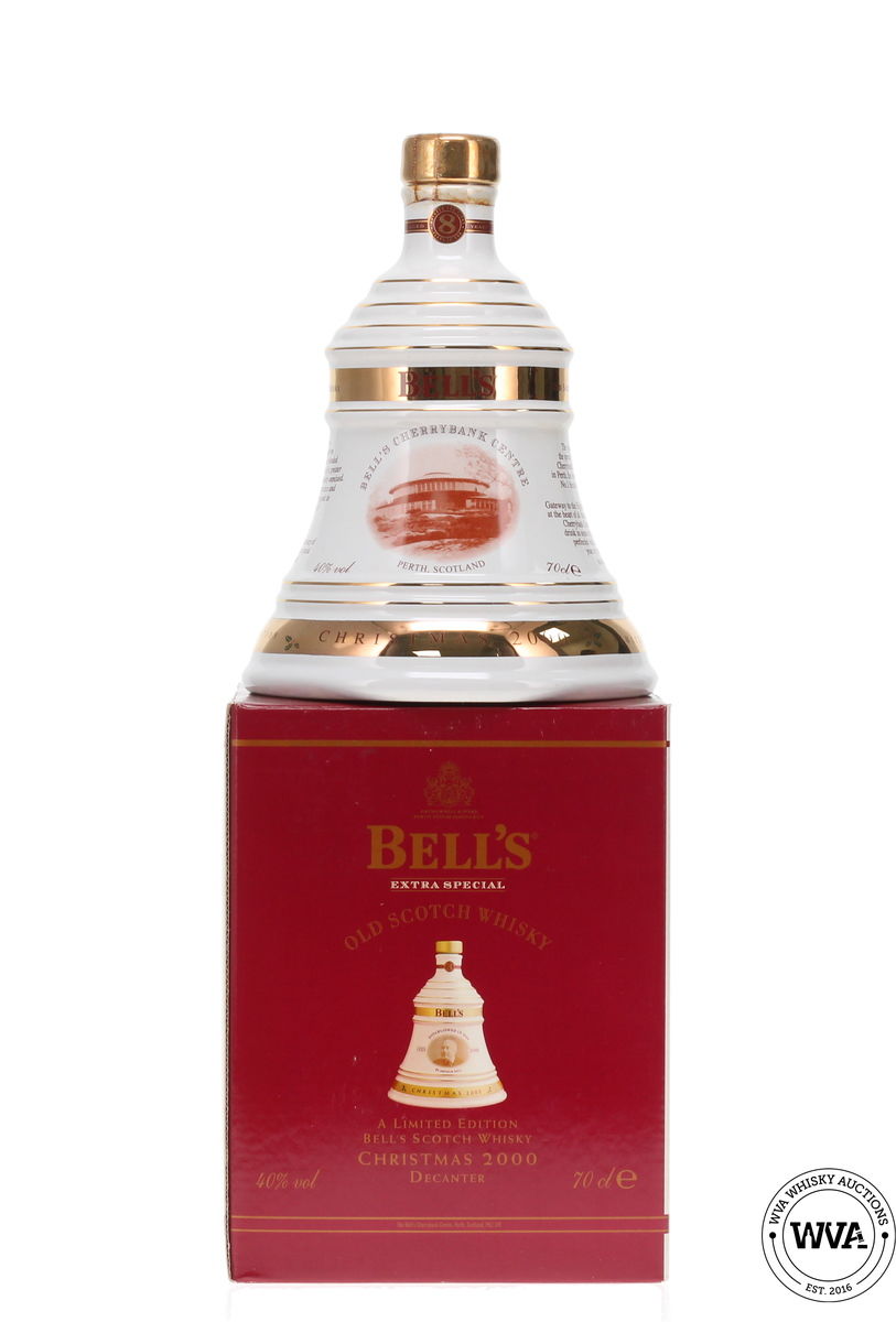 Bells Wade Decanter - Christmas 2000