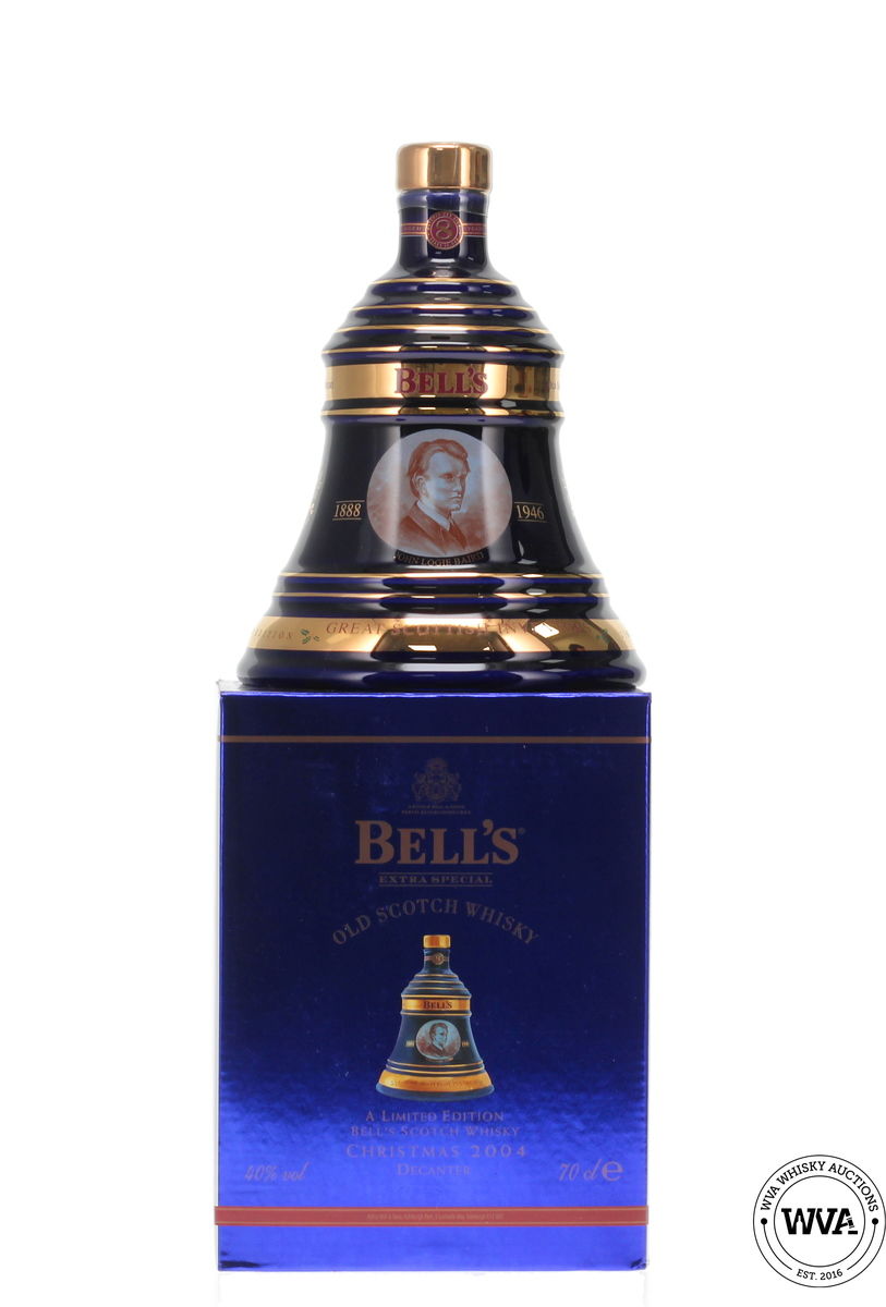 Bell's Wade Decanter - Christmas 2004 John Logie Baird