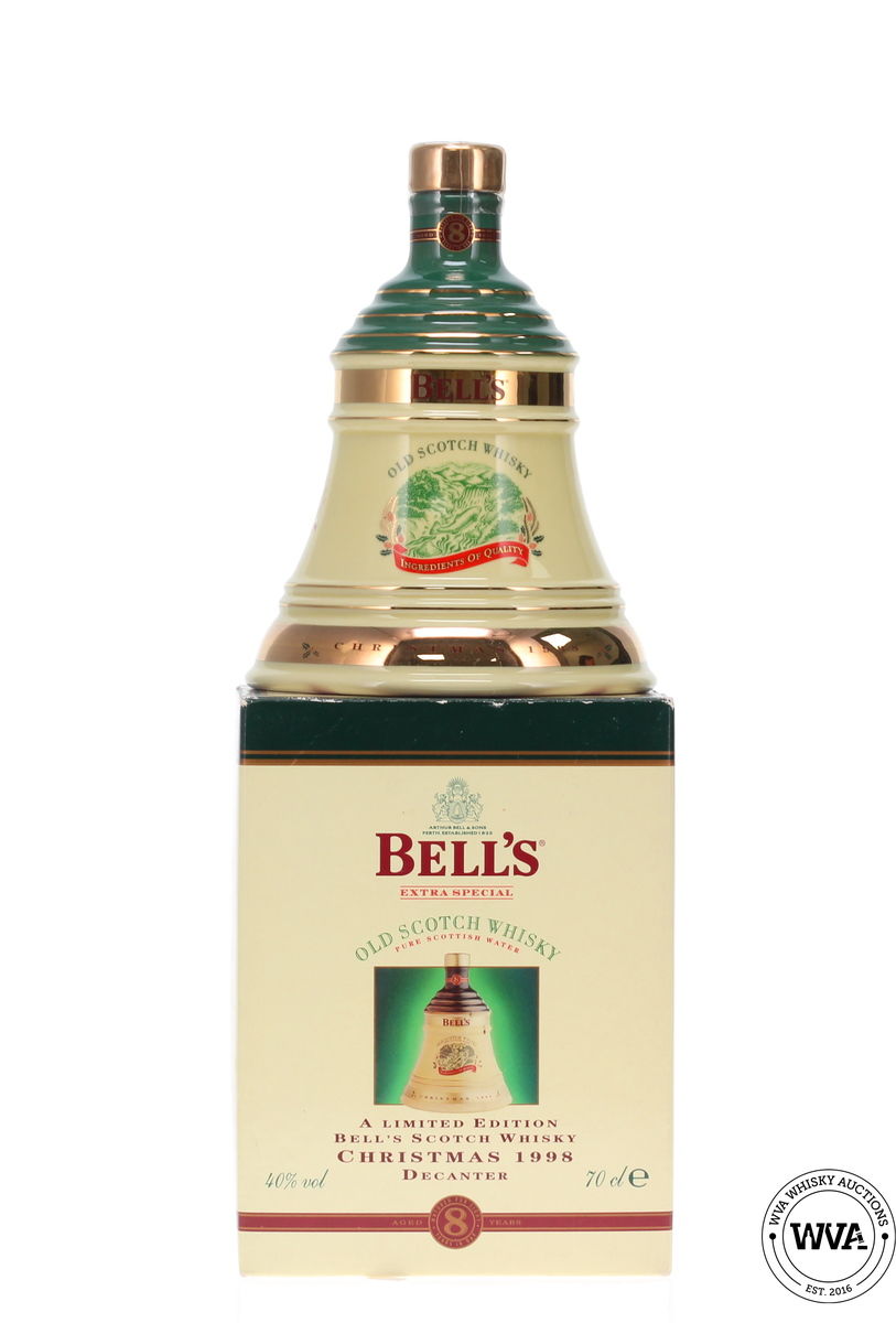 Bells Wade Decanter - Christmas 1998