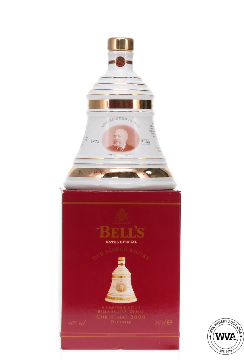 Bells Wade Decanter - Christmas 2000