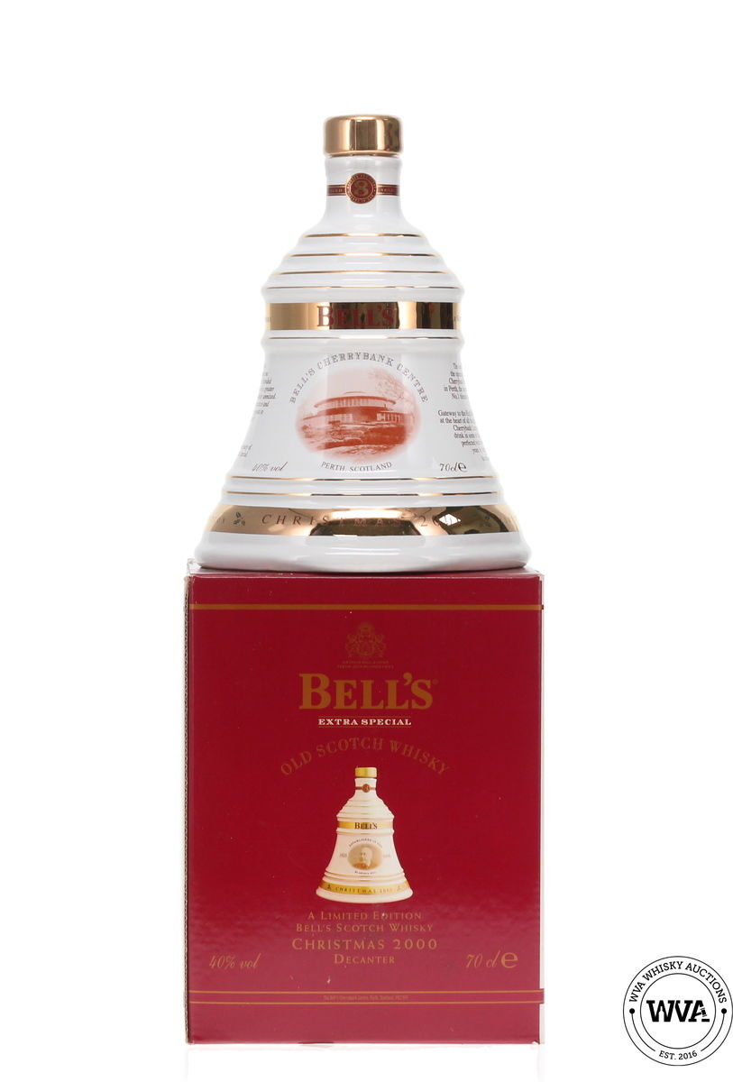 Bells Wade Decanter - Christmas 2000