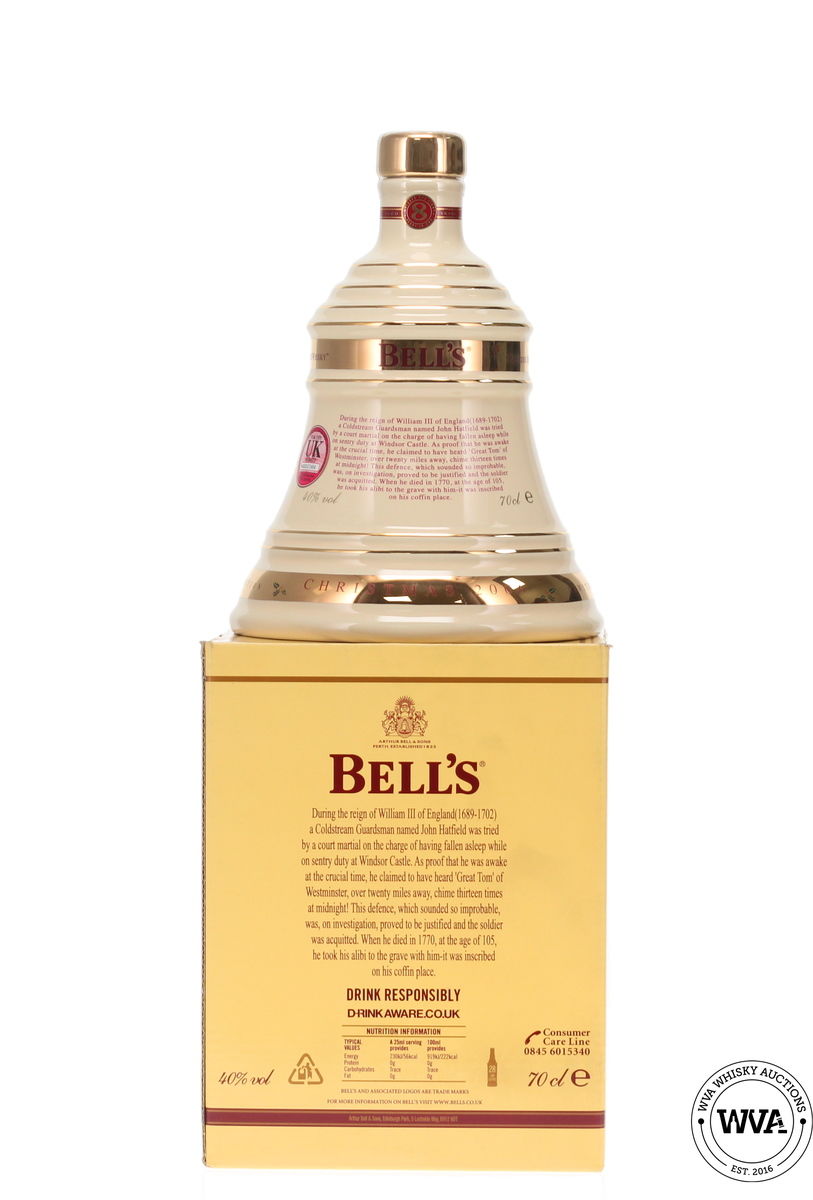 Bells Wade Decanter - Christmas 2006