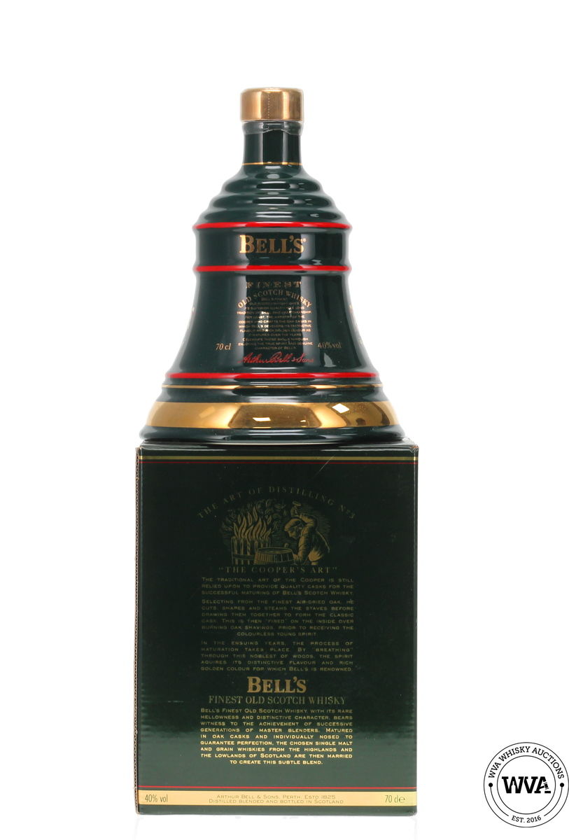Bells Wade Decanter - Christmas 1992