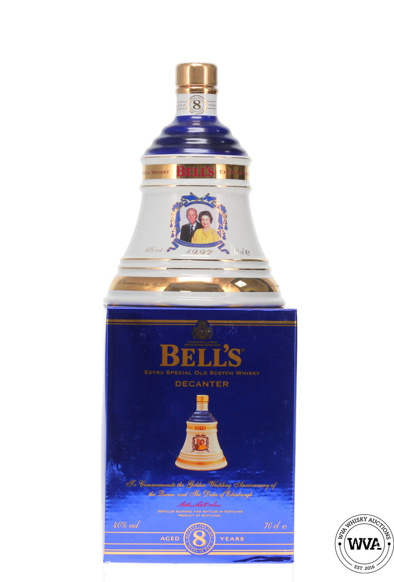 Bells Wade Decanter - Golden Wedding Anniversary