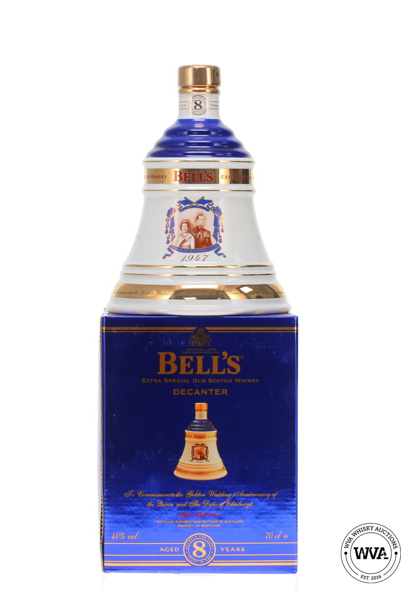 Bells Wade Decanter - Golden Wedding Anniversary