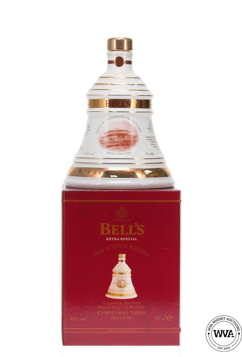 Bells Wade Decanter - Christmas 2000