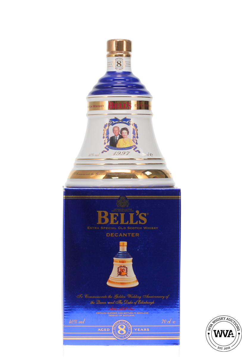 Bells Wade Decanter - Golden Wedding Anniversary