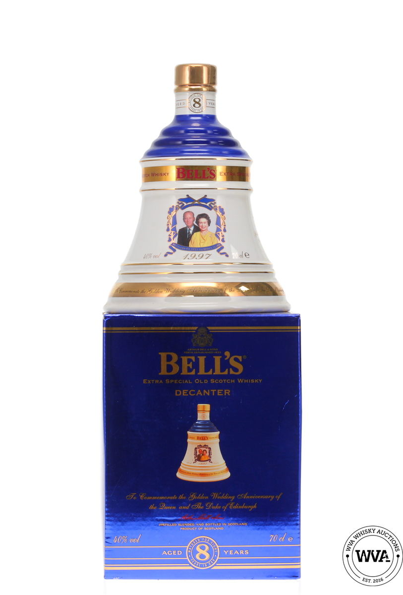 Bells Wade Decanter - Golden Wedding Anniversary