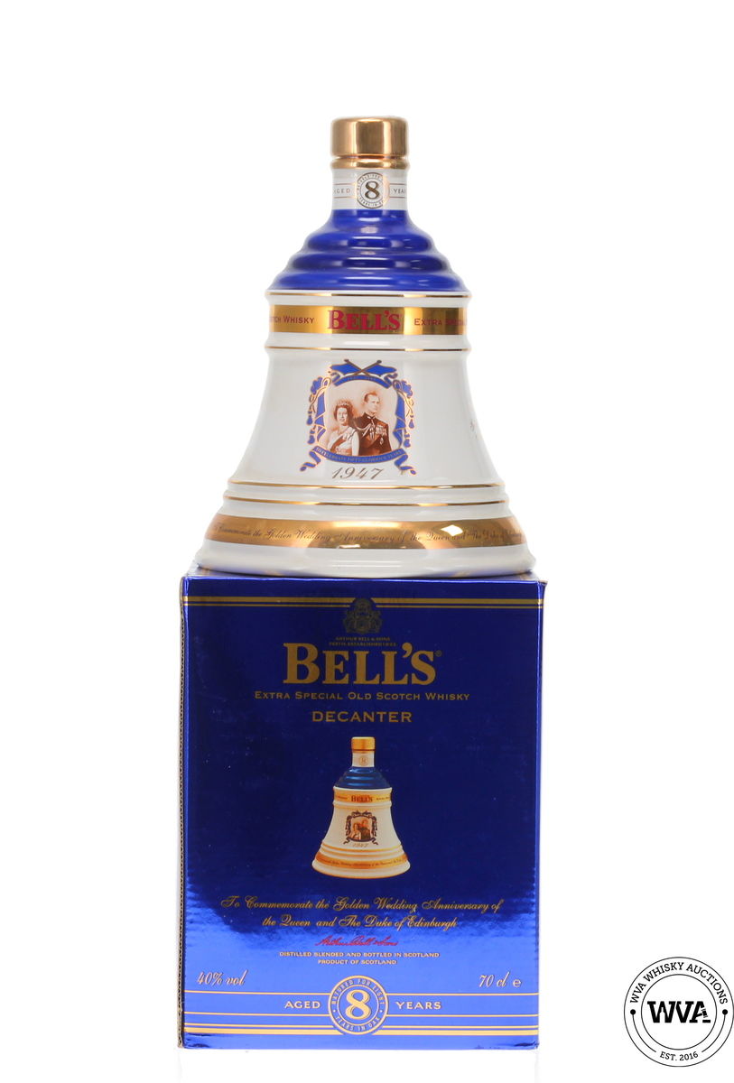 Bells Wade Decanter - Golden Wedding Anniversary