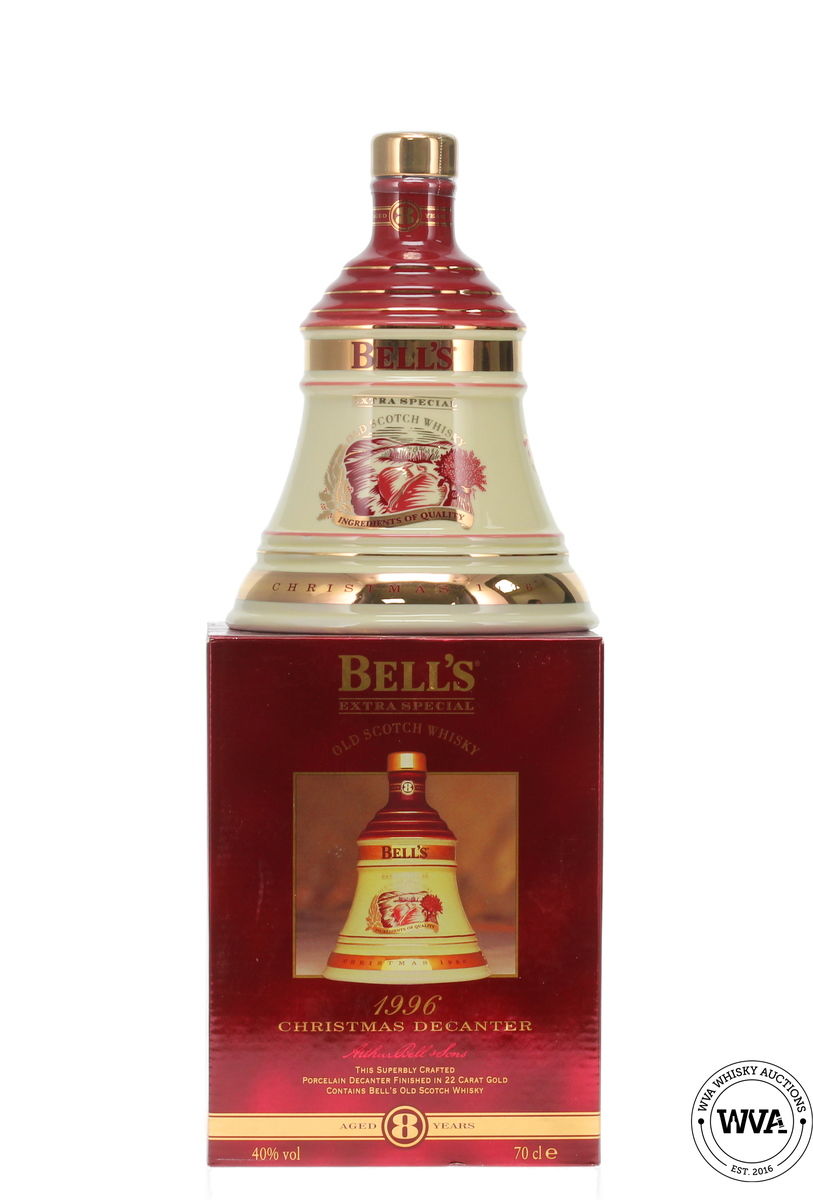 Bells Wade Decanter - Christmas 1996