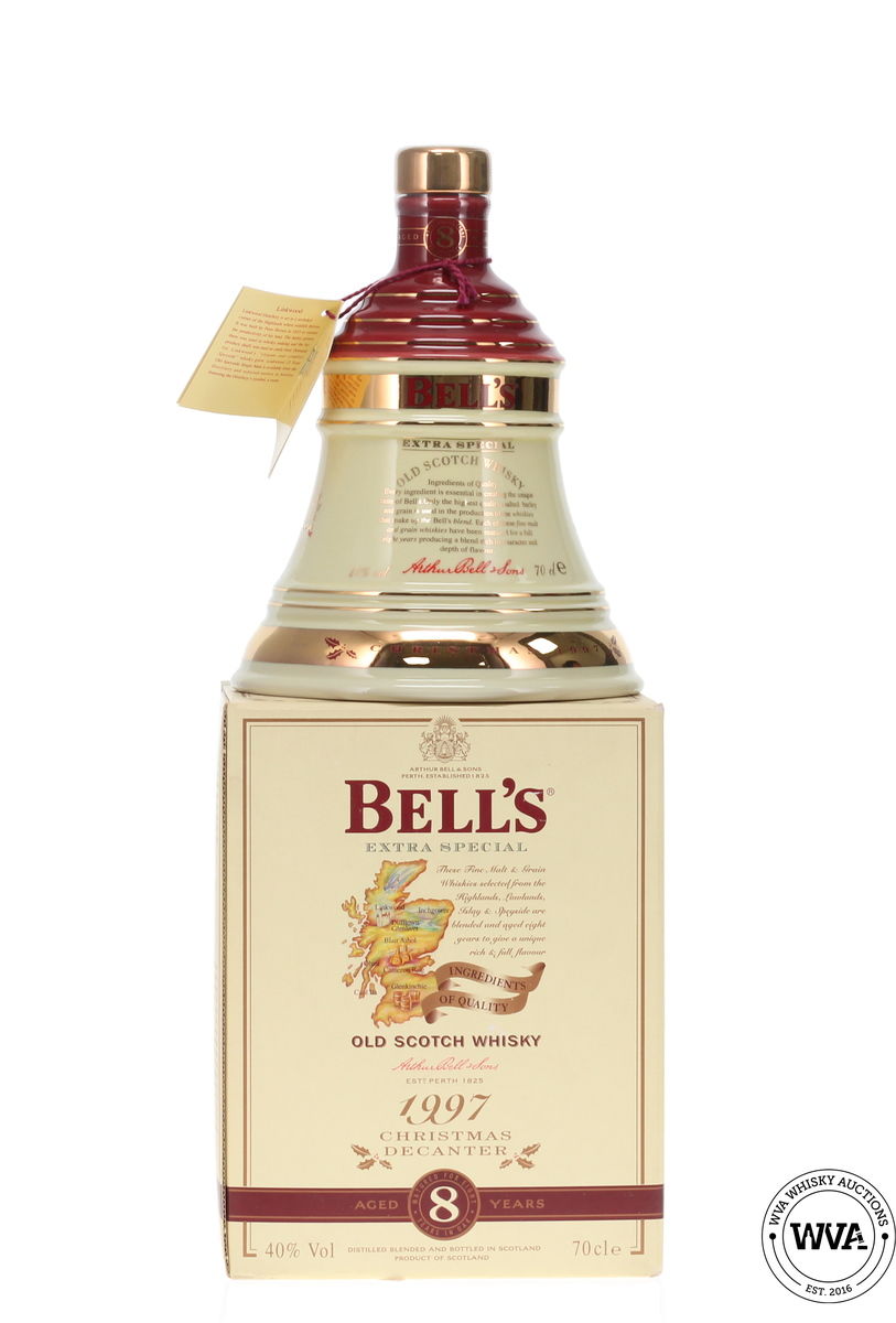Bells Wade Decanter - Christmas 1997