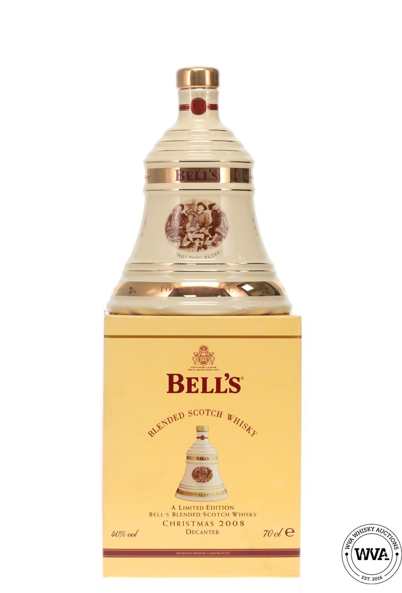 Bells Wade Decanter Christmas 2008 - Ting! Tog! Pluff!