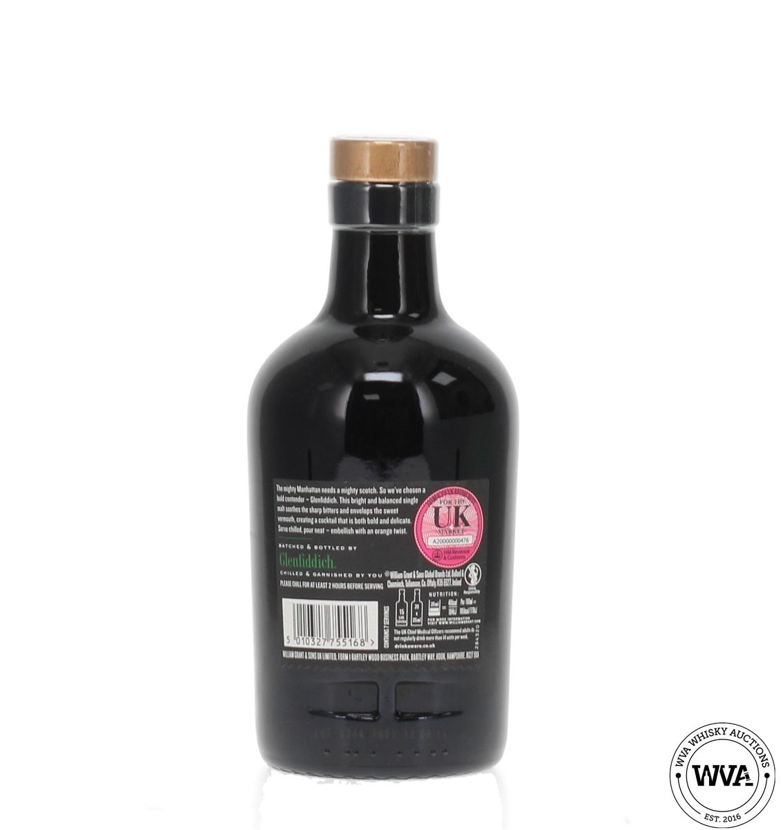 Batch & Bottle Glenfiddich Scotch Manhattan
