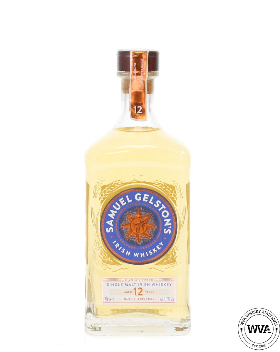 Samuel Gelstone's 12 Year Old Irish Whiskey