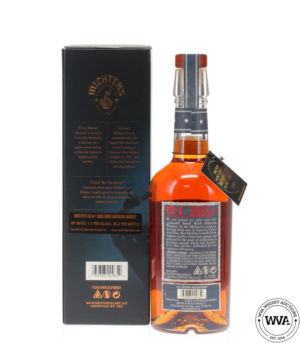Michters Small Batch Unblended American Whiskey