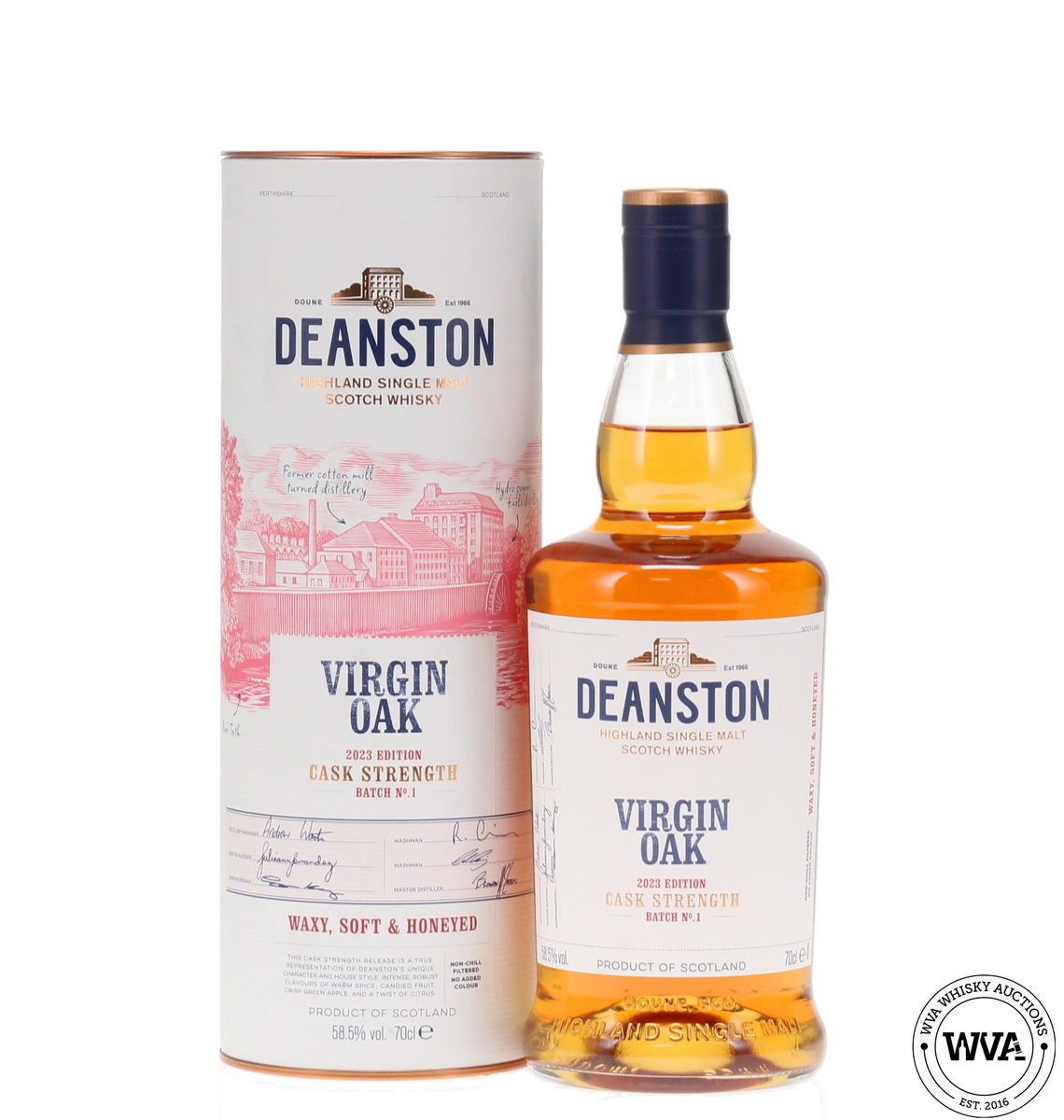 Deanston Virgin Oak 2023 Cask Strength Batch No.1