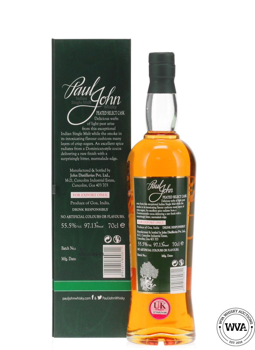 Paul John - Peated Select Cask