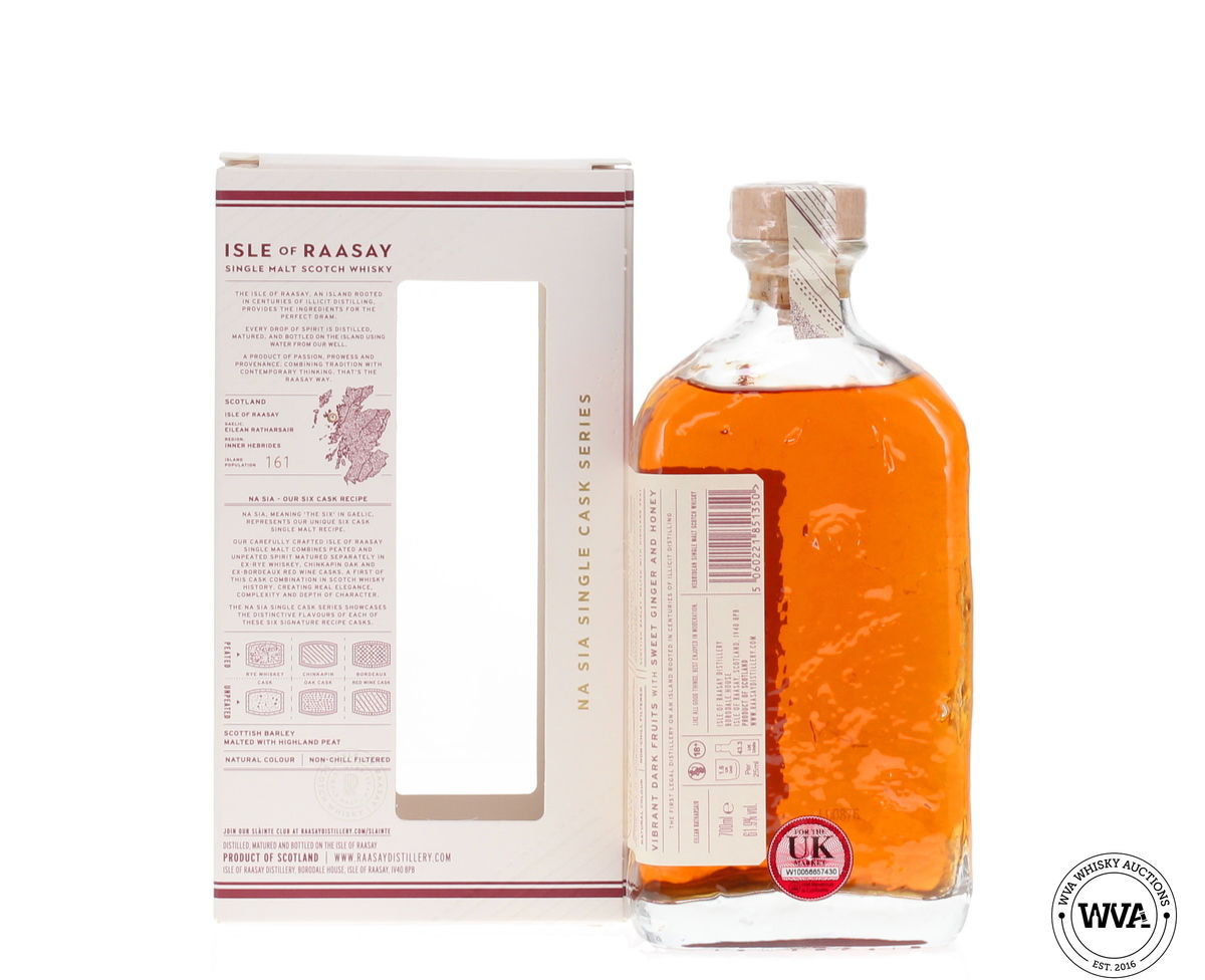 Isle Of Raasay Peated Chinkapin Oak Cask - Na Sia Single Cask