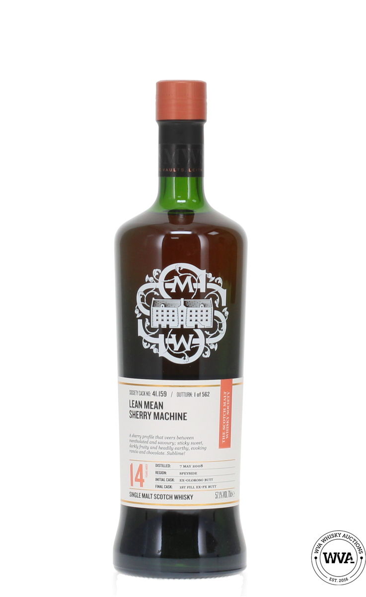 Dailuaine 14 Year Old 2008 SMWS 41.159 - Lean Mean Sherry Machine
