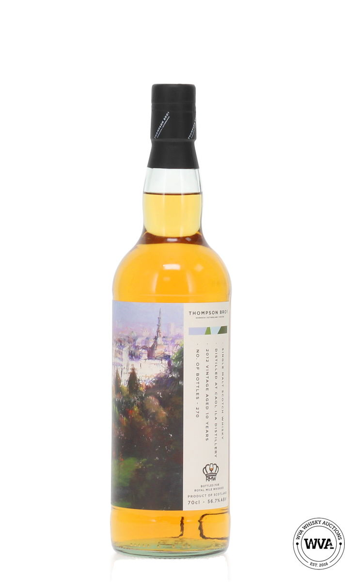 Caol Ila 10 Year Old 2012 Thompson Brothers - Royal Mile Whiskies