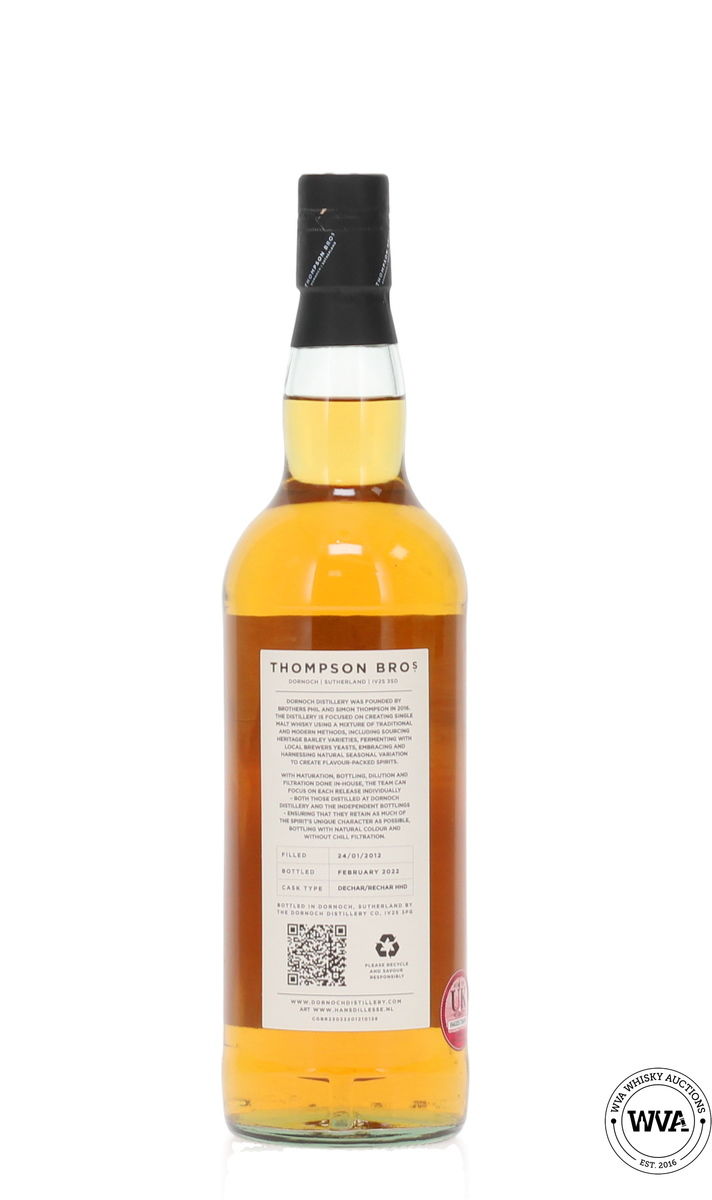 Caol Ila 10 Year Old 2012 Thompson Brothers - Royal Mile Whiskies