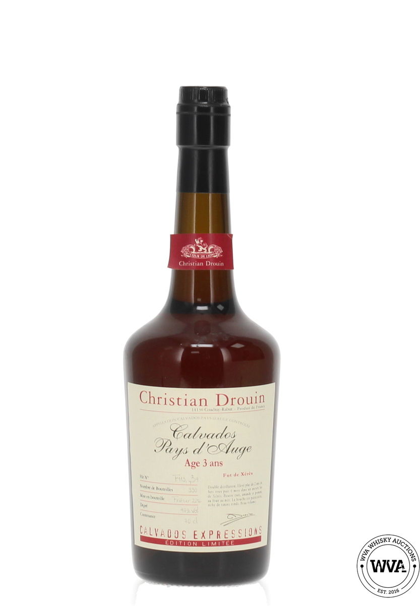  Christian Drouin Calvados Expressions 3 Year Old - Limited Release