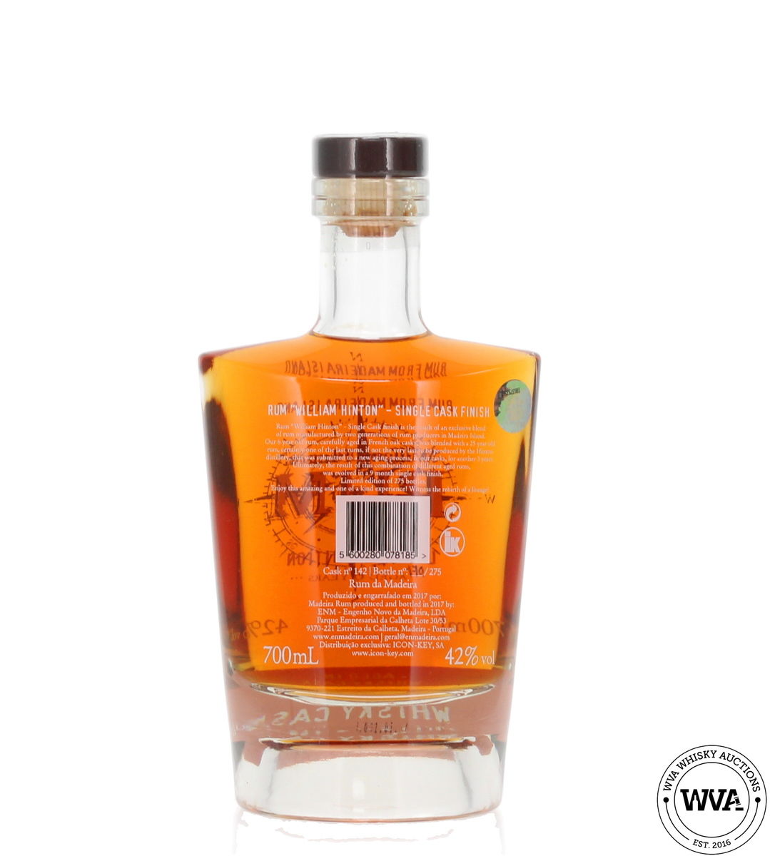 William Hinton 6 Year Old Limited Edition Rum
