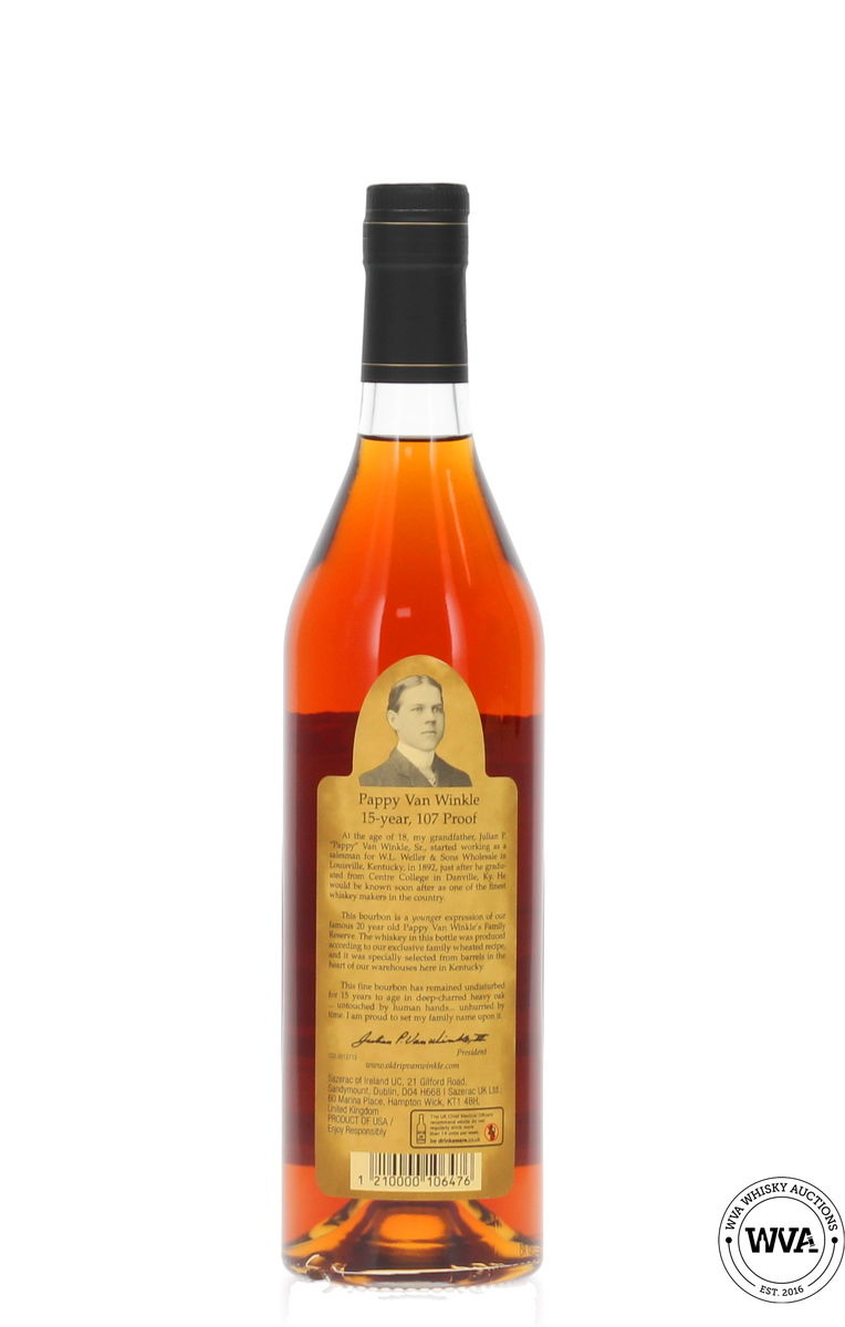 Pappy Van Winkle 15 Year Old Family Reserve (2025)