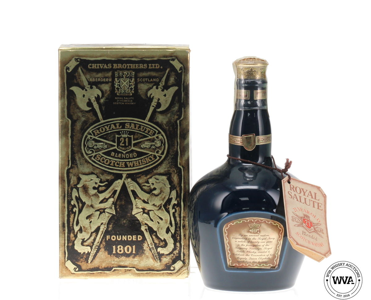 Chivas Royal Salute 21 Year Old Sapphire Flagon