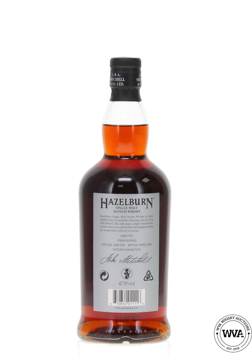 Hazelburn 7 Year Old (2018) - Oloroso Cask (2026)