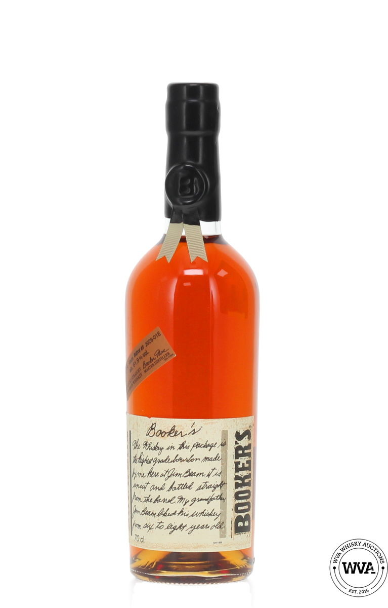 Booker's 7 Year Old Bourbon (Batch 2026-01E)