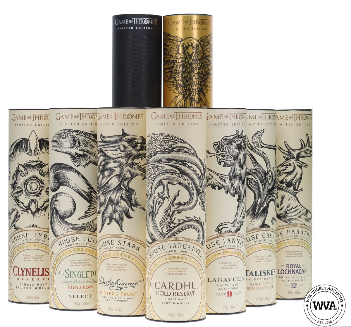 Game of Thrones Set (9x70cl) 