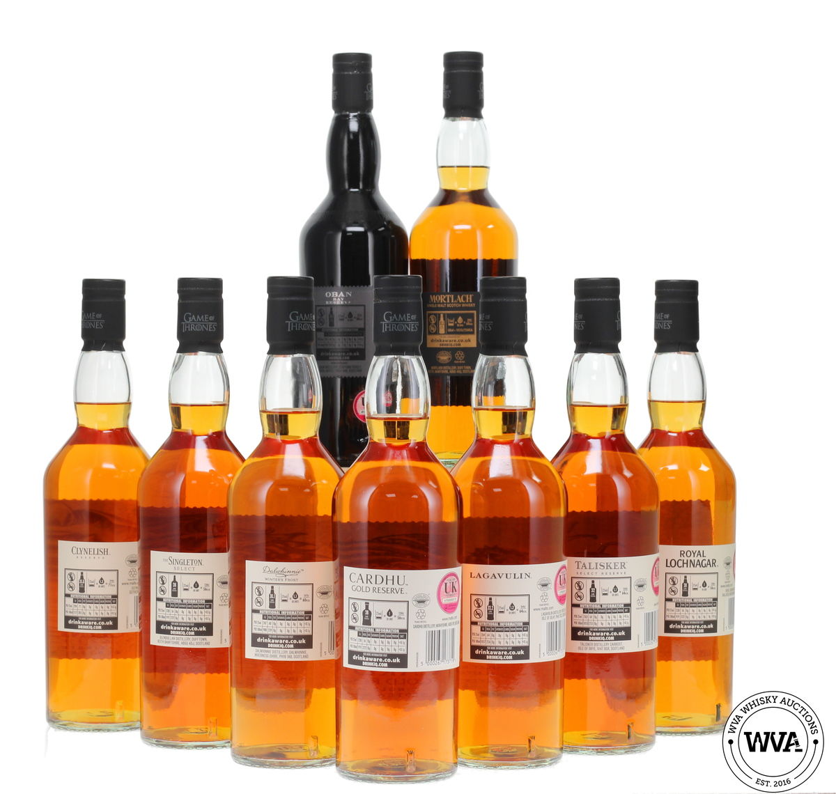 Game of Thrones Set (9x70cl) 