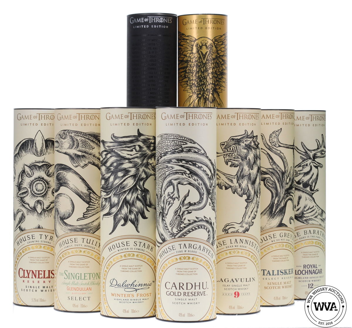 Game of Thrones Set (9x70cl) 