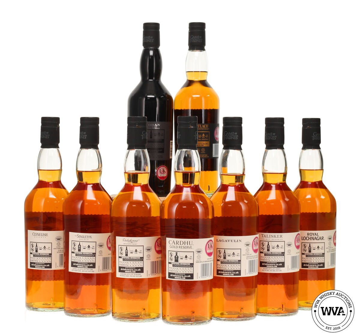Game of Thrones Set (9x70cl) 