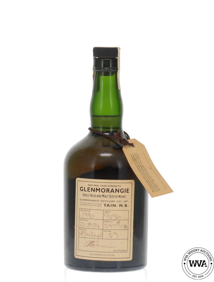 Glenmorangie 1990 Natural Cask Strength #9596