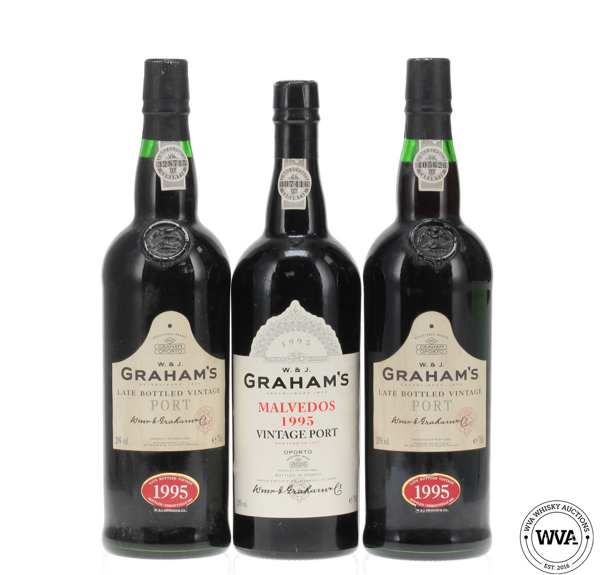 Selection of Graham's Vintage Port