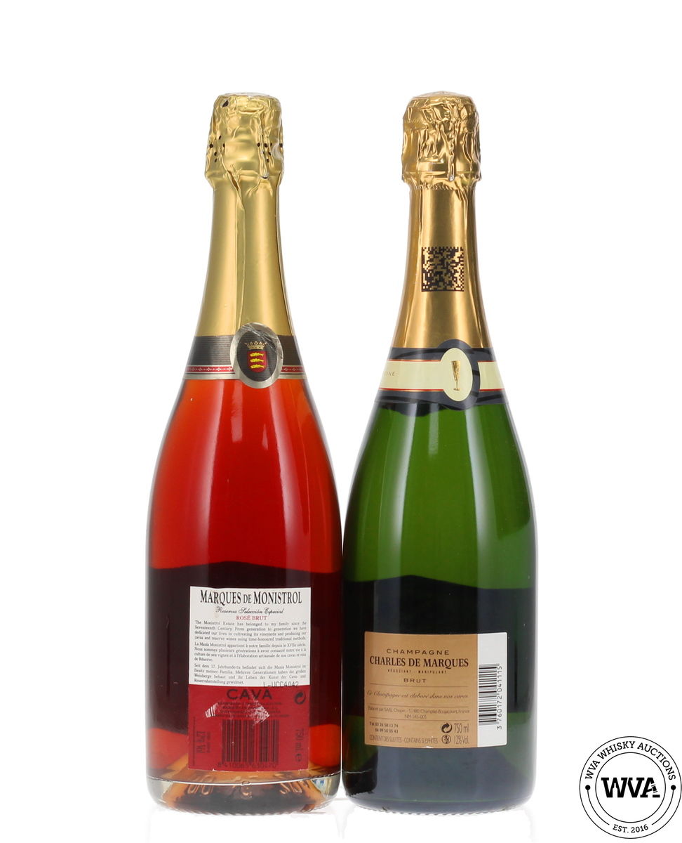 Selection of Sparking Wine