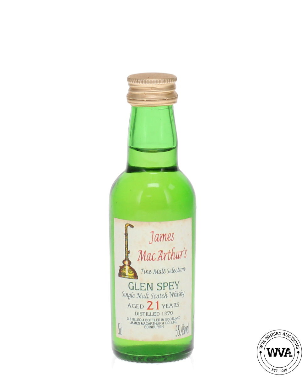 Glen Spey 21 Year Old 1970 - James MacArthur's Miniature