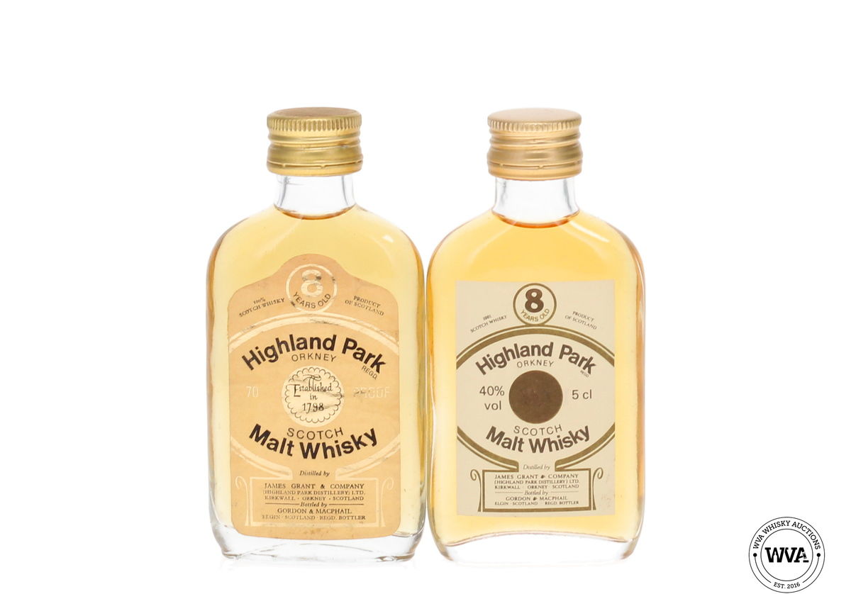 Highland Park 8 Year Old Miniatures