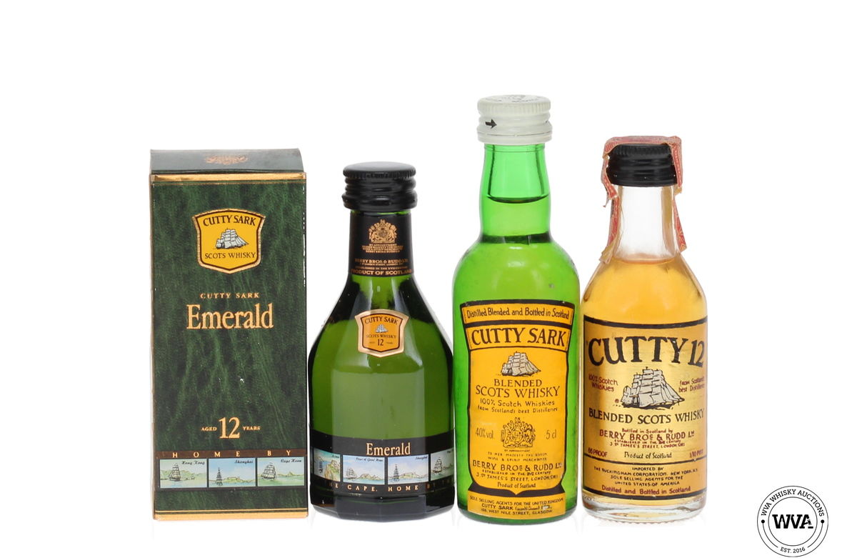 Cutty Sark Whisky Miniatures
