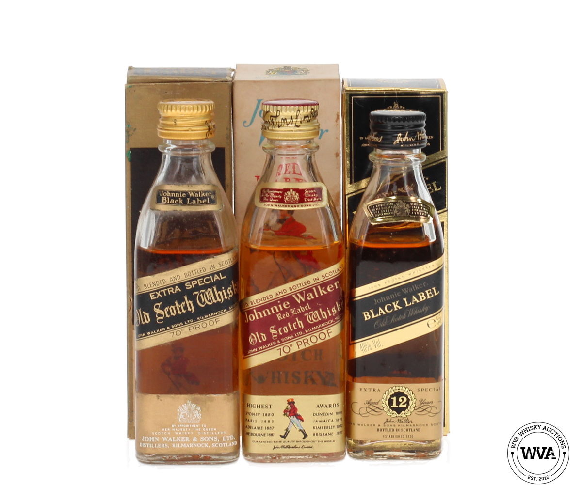 Johnnie Walker Miniatures