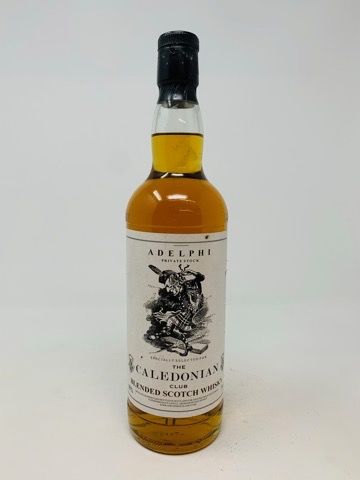 ADELPHI PRIVATE STOCK THE CALEDONIAN CLUB  BLENDED SCOTCH WHISKY
